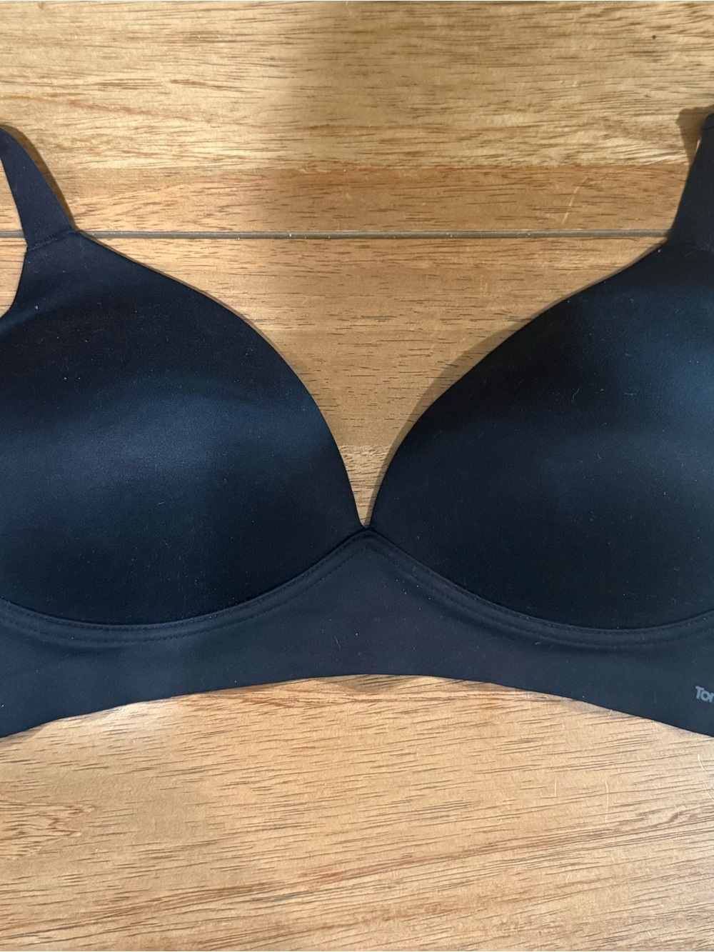 Tommy John Black Seamless T-Shirt Bra